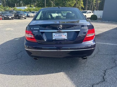 2013 Mercedes-Benz C-Class C 300 4MATIC® Luxury Sedan 4D